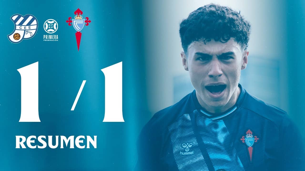 CE Europa vs Celta Fortuna (1-1) | Resumen y goles | Highlights Primera Federación 25/26