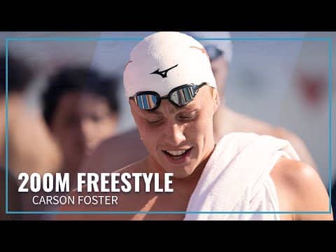 Carson Foster Charges to Take Victory in 200M Freestyle | 2025 TYR Pro Swim Series Ft. Lauderdale