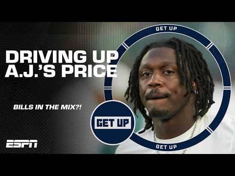 Can the Bills DRIVE UP THE PRICE for the Patriots landing A.J. Brown? 📈 | Get Up