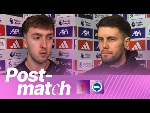 POST-MATCH | Hurzeler and Hinshelwood | Liverpool v Brighton