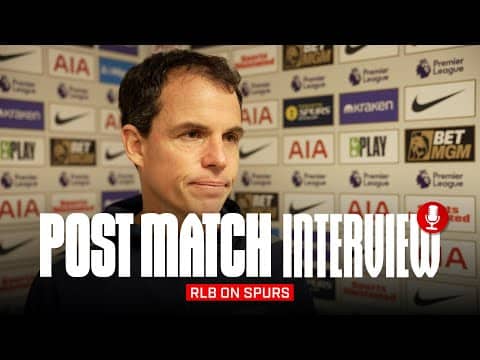 "We reacted well" | Régis Le Bris On Spurs Draw | Post Match Interview