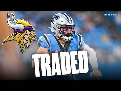 Vikings bring back WR Adam Thielen in trade with Panthers