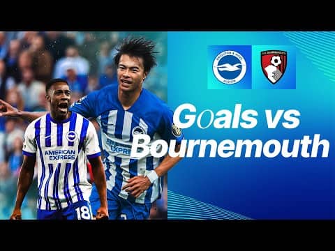 Mitoma Magic, Murray And Mooy | Goals Against Bournemouth