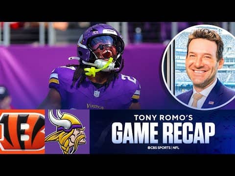 Tony Romo says Vikings defense was 'like Star Wars' against backup Bengals QB Jake Browning