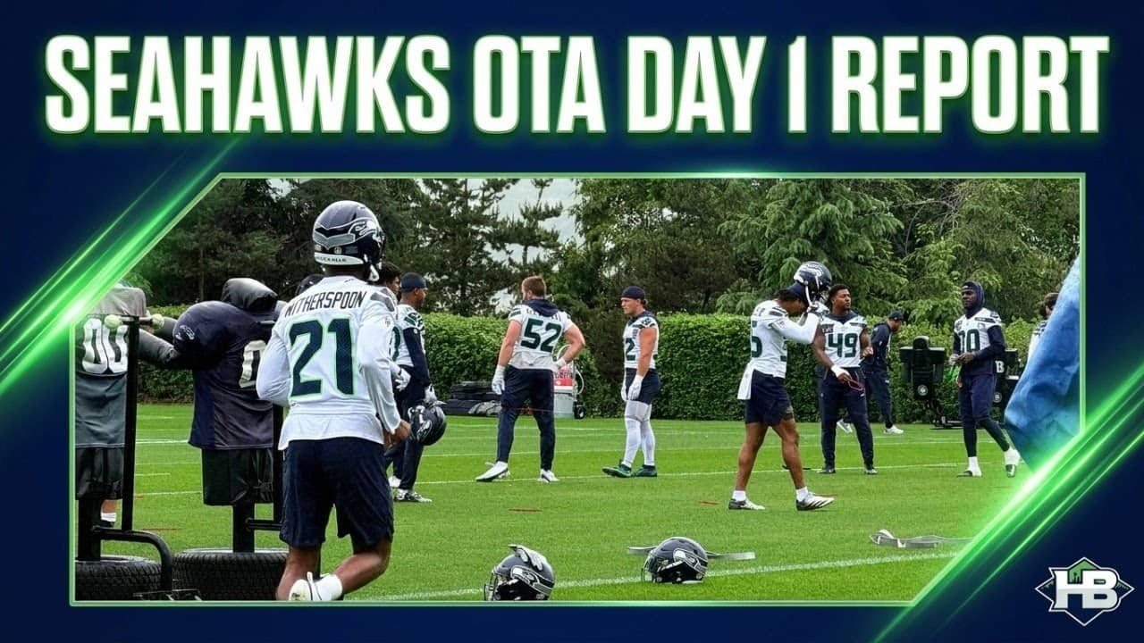 Seahawks OTA Day 1 Practice Report
