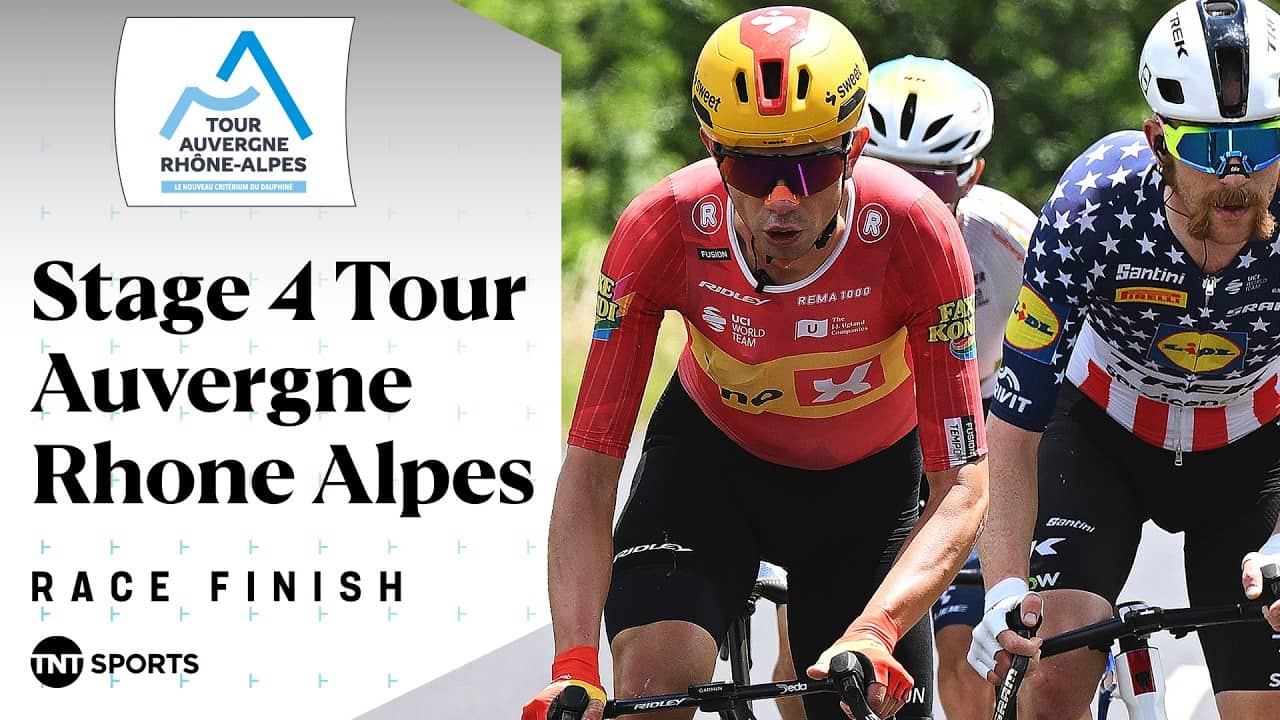 BRILLIANT FINISH! 👏 | 2026 Stage 4 Tour Auvergne Rhone Alpes Final KM's | TNT Sports Cycling