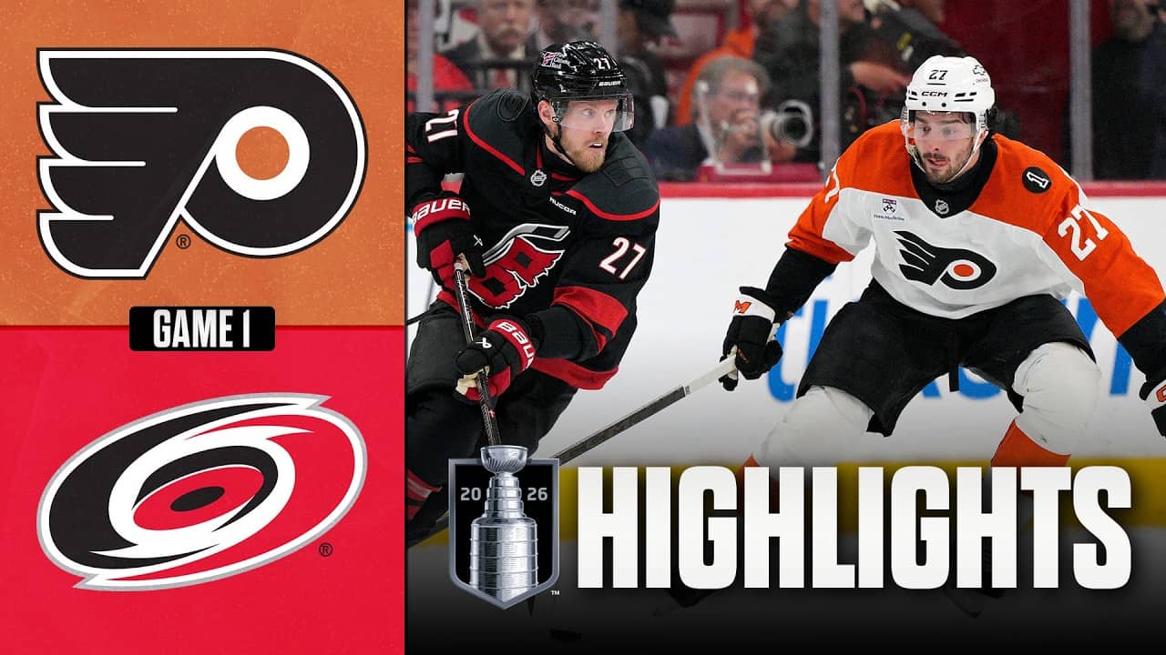 Flyers vs. Hurricanes | NHL Playoff Highlights | Game 1 | May 2, 2026
