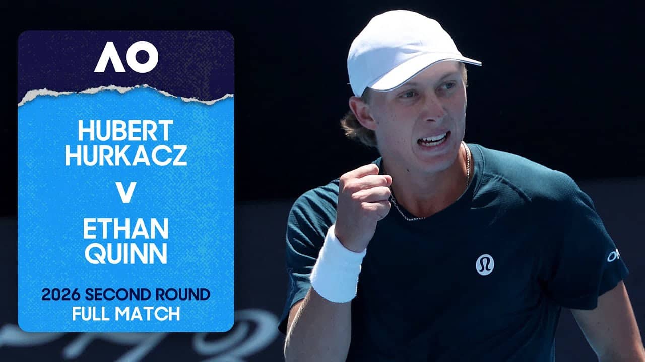 Hubert Hurkacz v Ethan Quinn Full Match | Australian Open 2026 Second Round