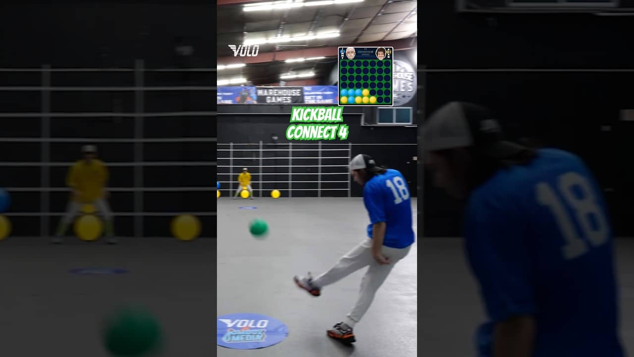 Connect 4 🤝 Kickball