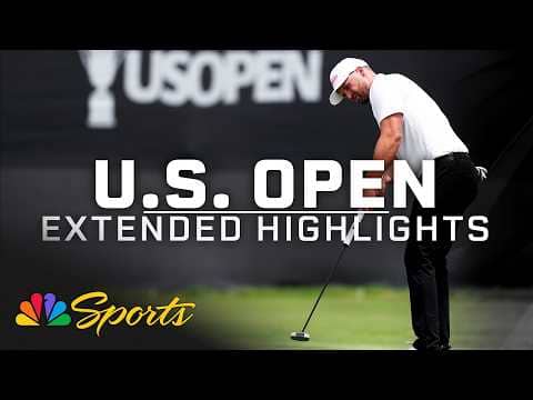U.S. Open 2026: Round 2 Morning Extended Highlights | Golf on NBC Sports