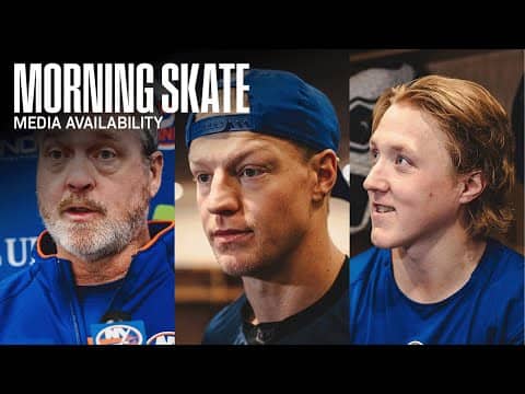 New York Islanders Pregame Availability | NYI vs DET (10/23/25)