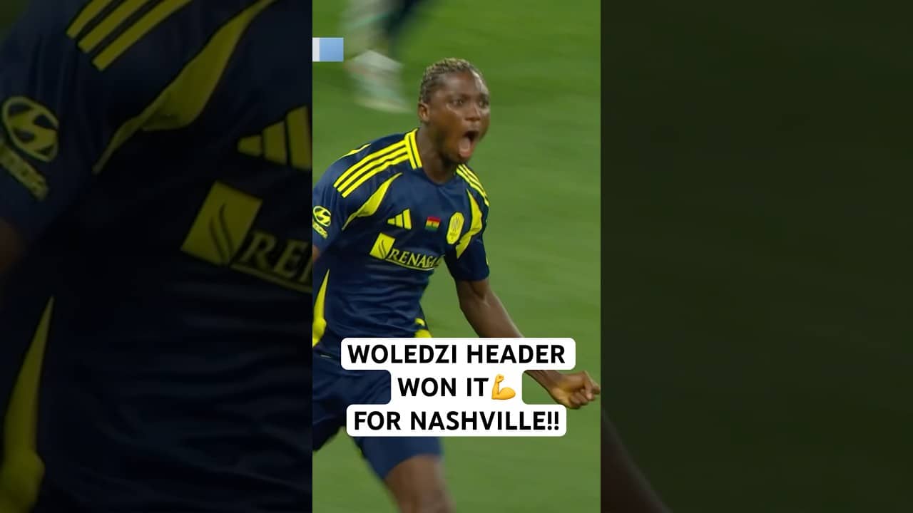 Maxwell Woledzi MATCH-WINNER for Nashville!!😯