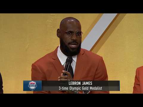 2008 US Men’s Team Basketball Hall of Fame Enshrinement Speech