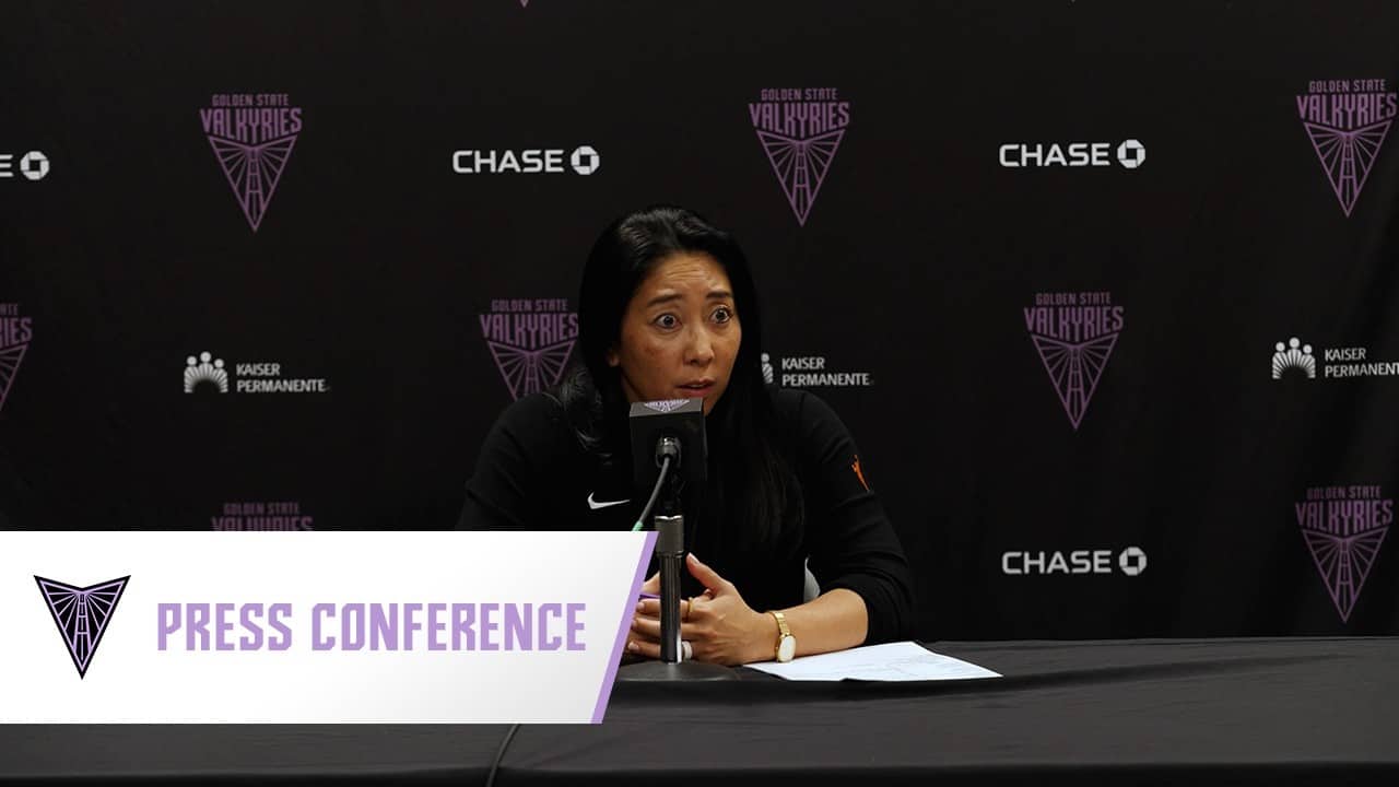 Coach Natalie Nakase on Golden State Valkyries Loss At Indiana Fever | May 23, 2026