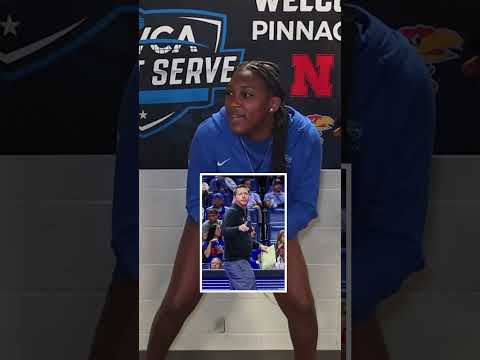 Florida volleyball stars show off their best coach impression 😂 #shorts