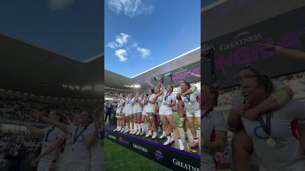 One week since we were crowned Grand Slam champions ✨ @o2ukofficial  | #WearTheRose