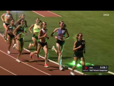 Elise Thorner takes down the Track Fest Steeple Record