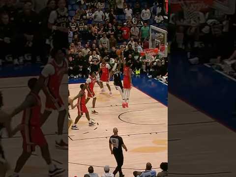 Saddiq Bey denies Kevin Porter Jr. ➡️ Herb Jones finishes with a SLAM