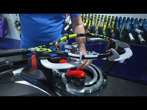 Babolat Stringing Machine : How to use the self adjusting clamps | Babolat