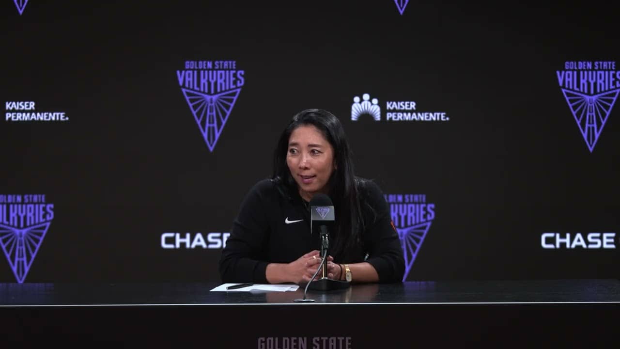 Natalie Nakase on Golden State Valkyries loss vs. Las Vegas Aces | May 31, 2026