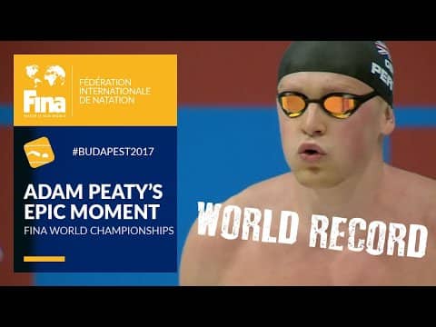 Adam Peaty's Stunning World Records | Budapest 2017 FINA Highlights