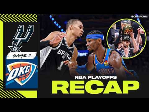 Spurs take down Thunder in Game 7 thriller, advance to 1st NBA Finals since 2014 | 2026 NBA Playoffs