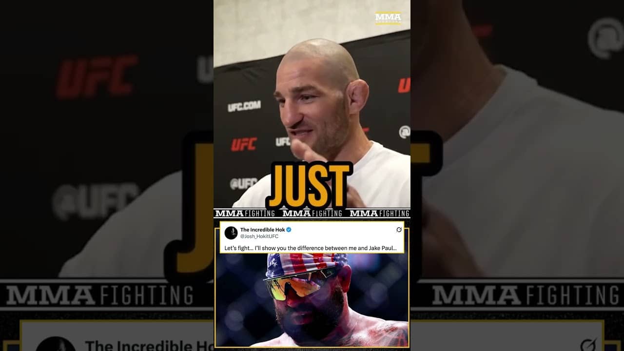 'Let's fight!': Josh Hokit RESPONDS to Sean Strickland | MMA Fighting