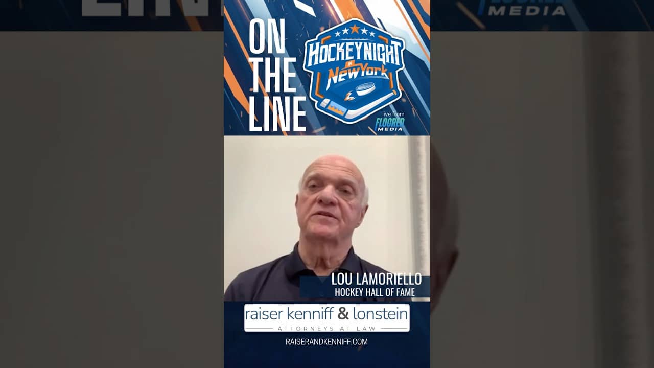 Lou talks about Simon Holmstrom’s development! #Isles #NHL #NewYork #Islanders #Hockey