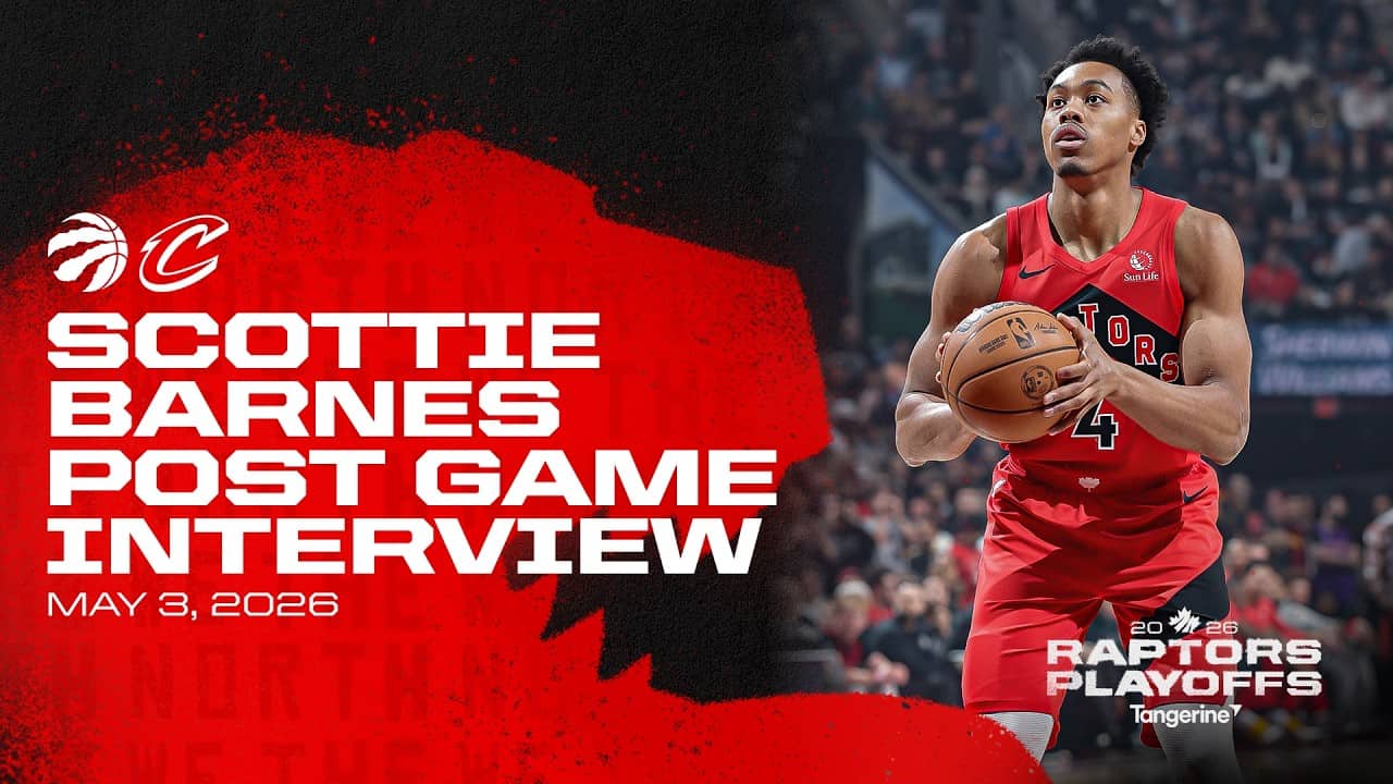 Scottie Barnes | RD1 GM7 Post Game vs Cavaliers | May 03, 2026