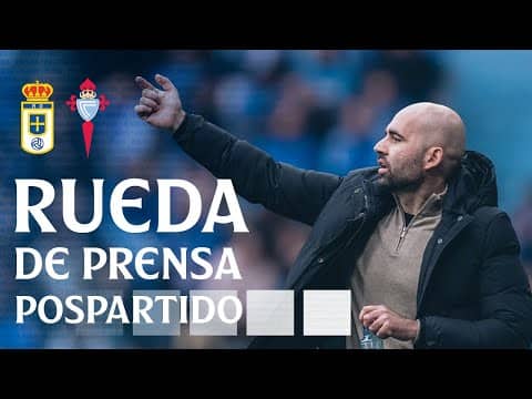 Claudio Giráldez: "Necesitamos el apoyo del CELTISMO a la vuelta. | Celta