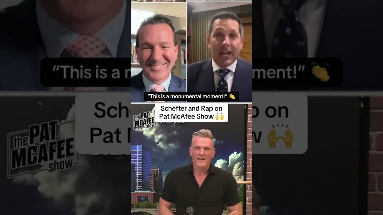 Worlds collide on The Pat McAfee Show 🏈