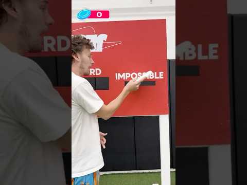 IMPOSSIBLE Frisbee Shot!