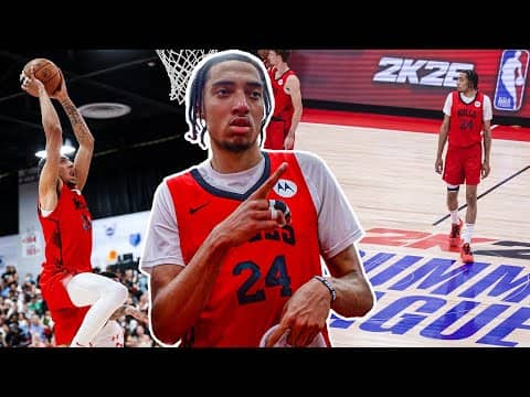 Rookie Noa Essengue's first look at NBA competition 👀 2025 Summer League Chicago Bulls Highlights