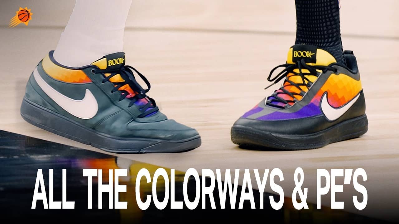 Devin Booker's Year in Signature Sneakers | ALL The Colorways & PE's