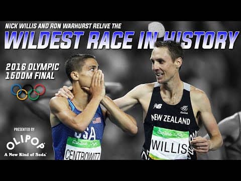 Olympian Nick Willis breaks down the 2016 Olympic 1500m Final - Track React presented by Olipop