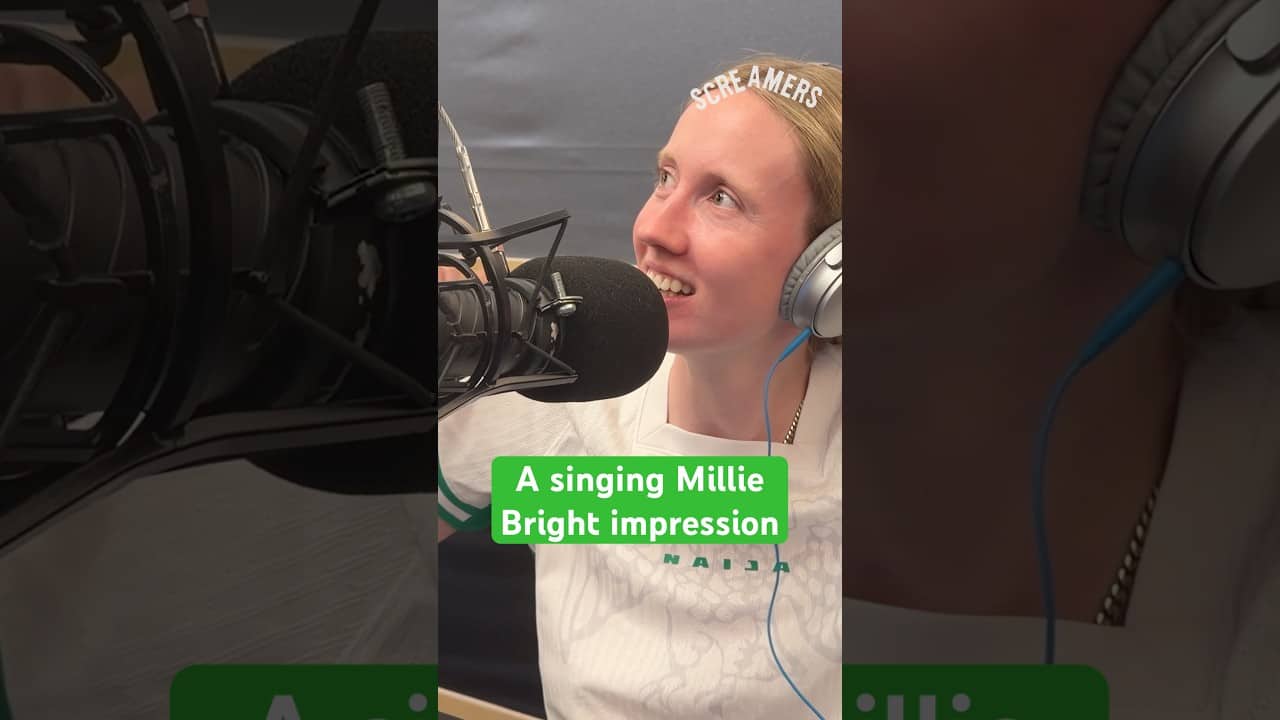 Women’s football karaoke party?! #womensfootball #woso #footballpodcast #footballshorts