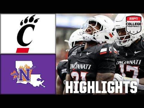 Northwestern State Demons vs. Cincinnati Bearcats | Full Game Highlights | ESPN College Football