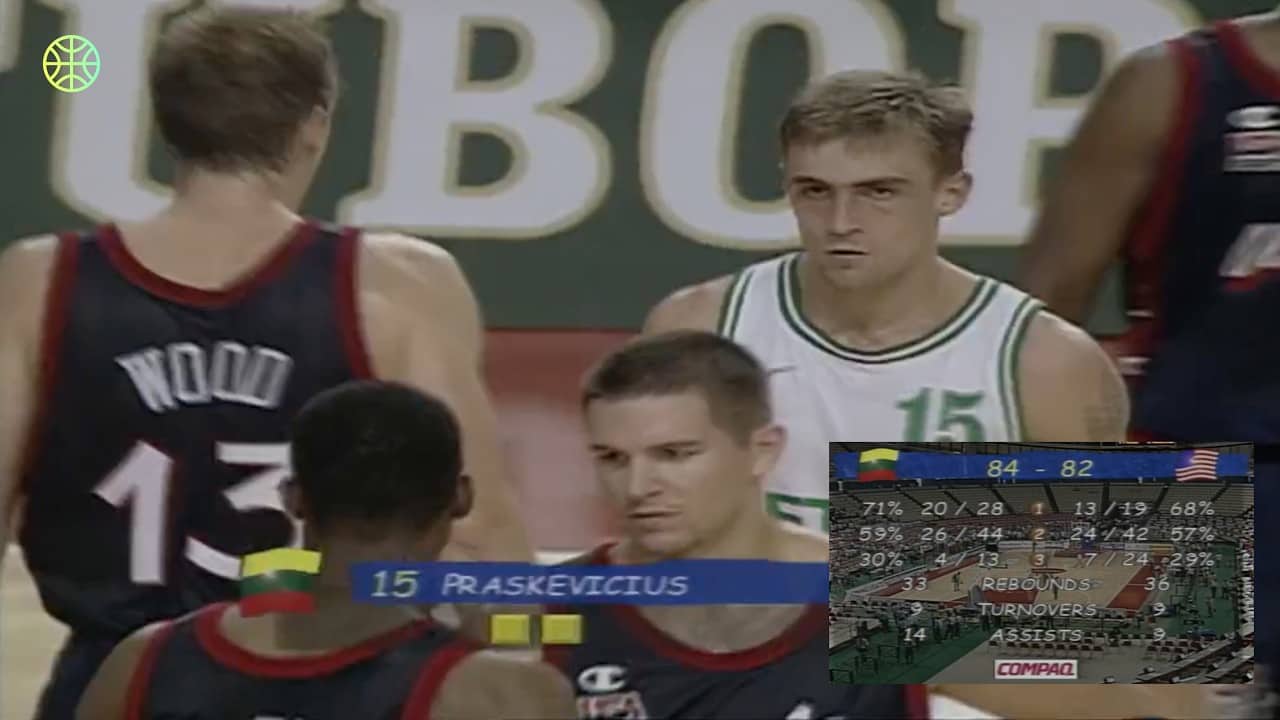 Lithuania SHOCK USA 😳 | FIBA World Cup 1998