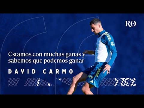 Rueda de Prensa David Carmo