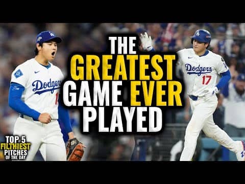 Shohei Ohtani with The Greatest Game EVER Played!
