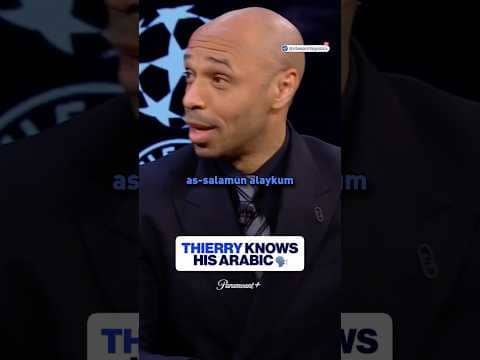 Thierry Can Speak Arabic?🤯| UCL Today | CBS Sports Golazo