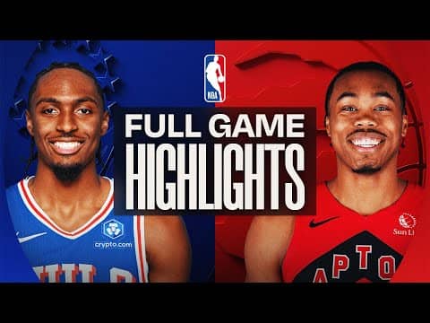 76ERS at RAPTORS | FULL GAME HIGHLIGHTS | January 11, 2026
