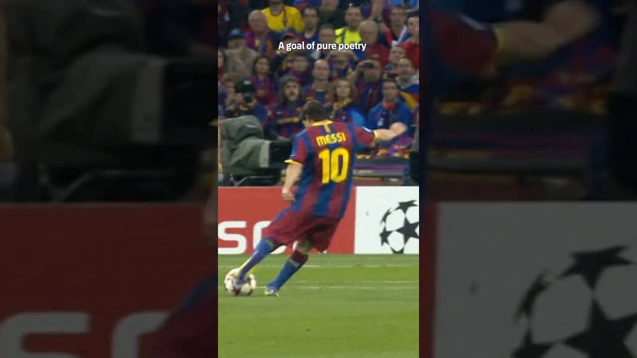 This Messi goal in Wembley 🎻 #shorts #fcbarcelona #messi
