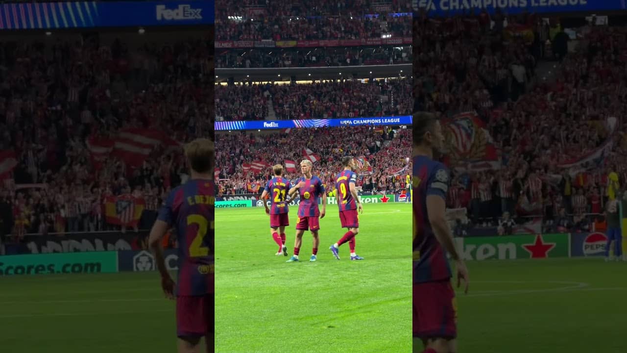 Always there. Thank you, culers ❤️💙 #shorts #fcbarcelona #ucl