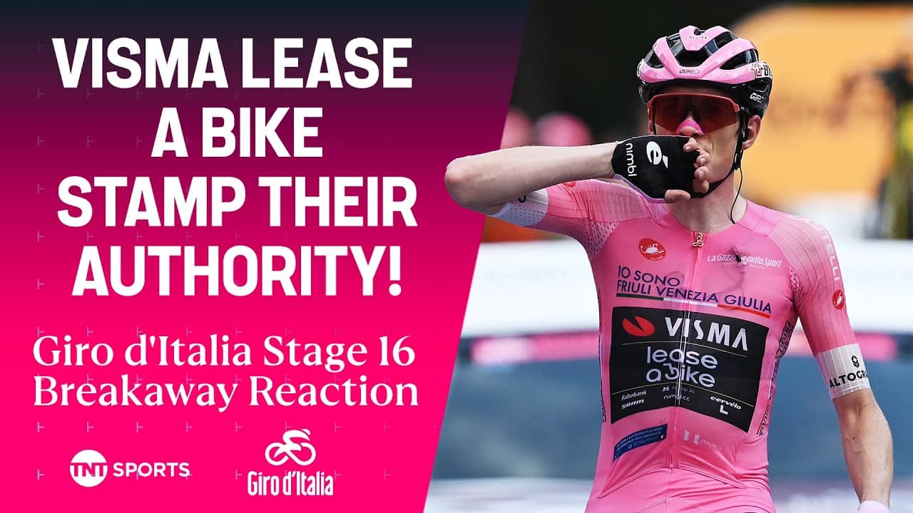 Giro d'Italia Stage 16 REACTION: Visma lease a bike execute the perfect plan! 👏
