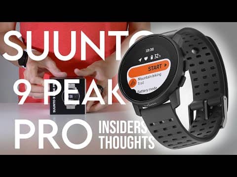 Suunto 9 Peak Pro UNBOXING & an insiders thoughts review