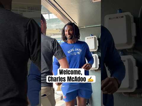 Charles McAdoo gets the call 📞 👏 #MLB #BlueJays