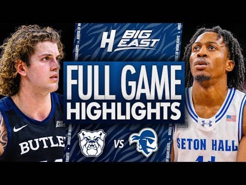 Butler vs Seton Hall - FULL GAME HIGHLIGHTS | January 17, 2026 | BIG EAST College Basketball