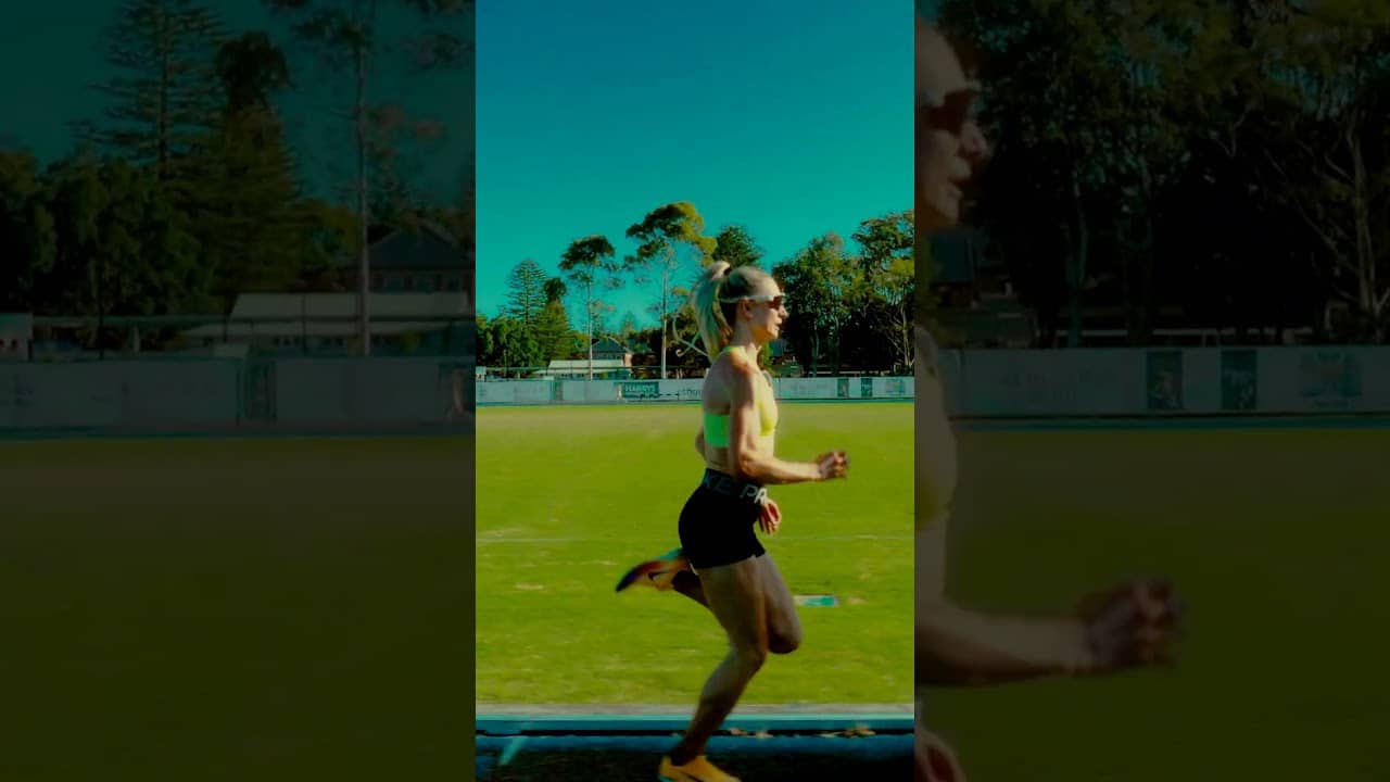JESS HULL CRUSHES 400m WORKOUT BEFORE AUSSIE NATIONALS