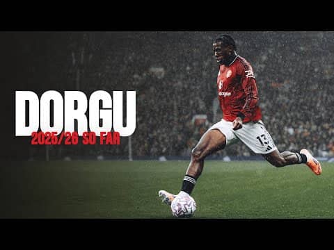 Relentless! 💨 | 2025/26 So Far: Dorgu 🔥